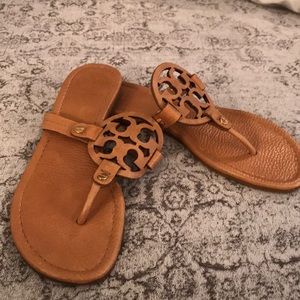 Tory Burch Camel Sandals Size 7